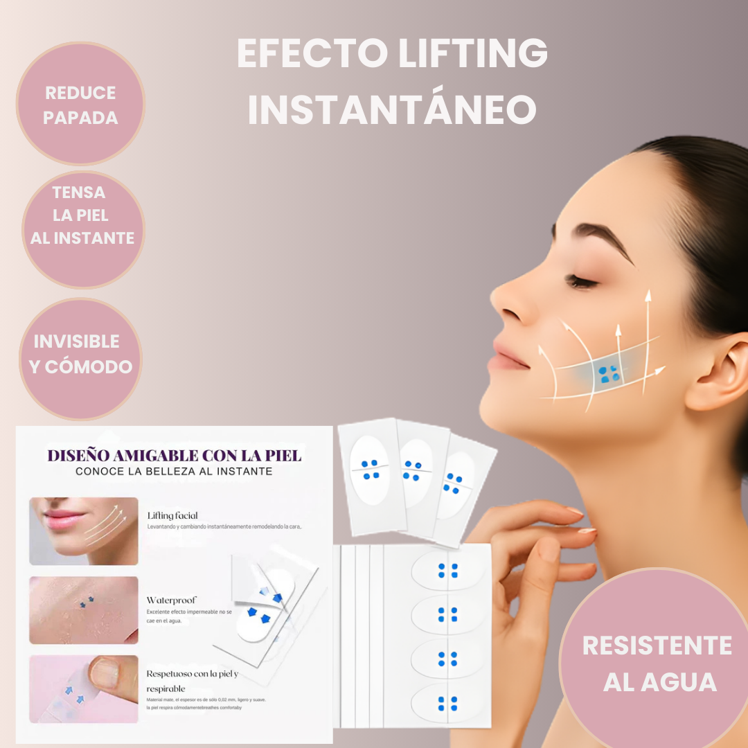 Parches Faciales Reafirmantes Invisibles